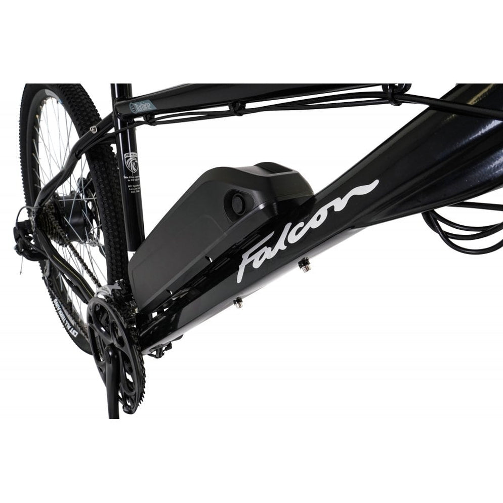Falcon Turbine Electric Mountain Bike, Black Conquer Any Trail with