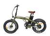 Gorille Baby Folding Fat Tyre Electric Bike - 250W Electric Folding Bike Gorille Green 12Ah 