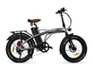 Gorille Baby Folding Fat Tyre Electric Bike - 250W Electric Folding Bike Gorille Silver 12Ah 