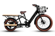 Gorille Cargorille Fat Tyre Electric Cargo Bike - 250W Cargo Gorille Black 720Wh (60Ah) Base only