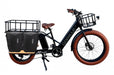 Gorille Cargorille Fat Tyre Electric Cargo Bike - 250W Cargo Gorille Black 720Wh (60Ah) Large Rear Basket