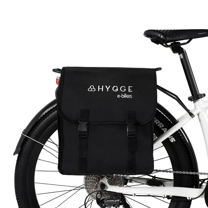 Hygge Rear Pannier Travel Bag, Black Hygge 