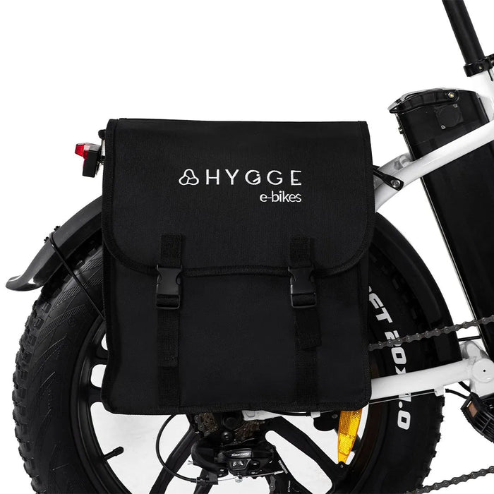 Hygge Rear Pannier Travel Bag, Black Hygge 