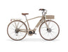 MBM Rambla Crossbar Electric Bike Urban City Bikes MBM Coffee Brown 50cm 